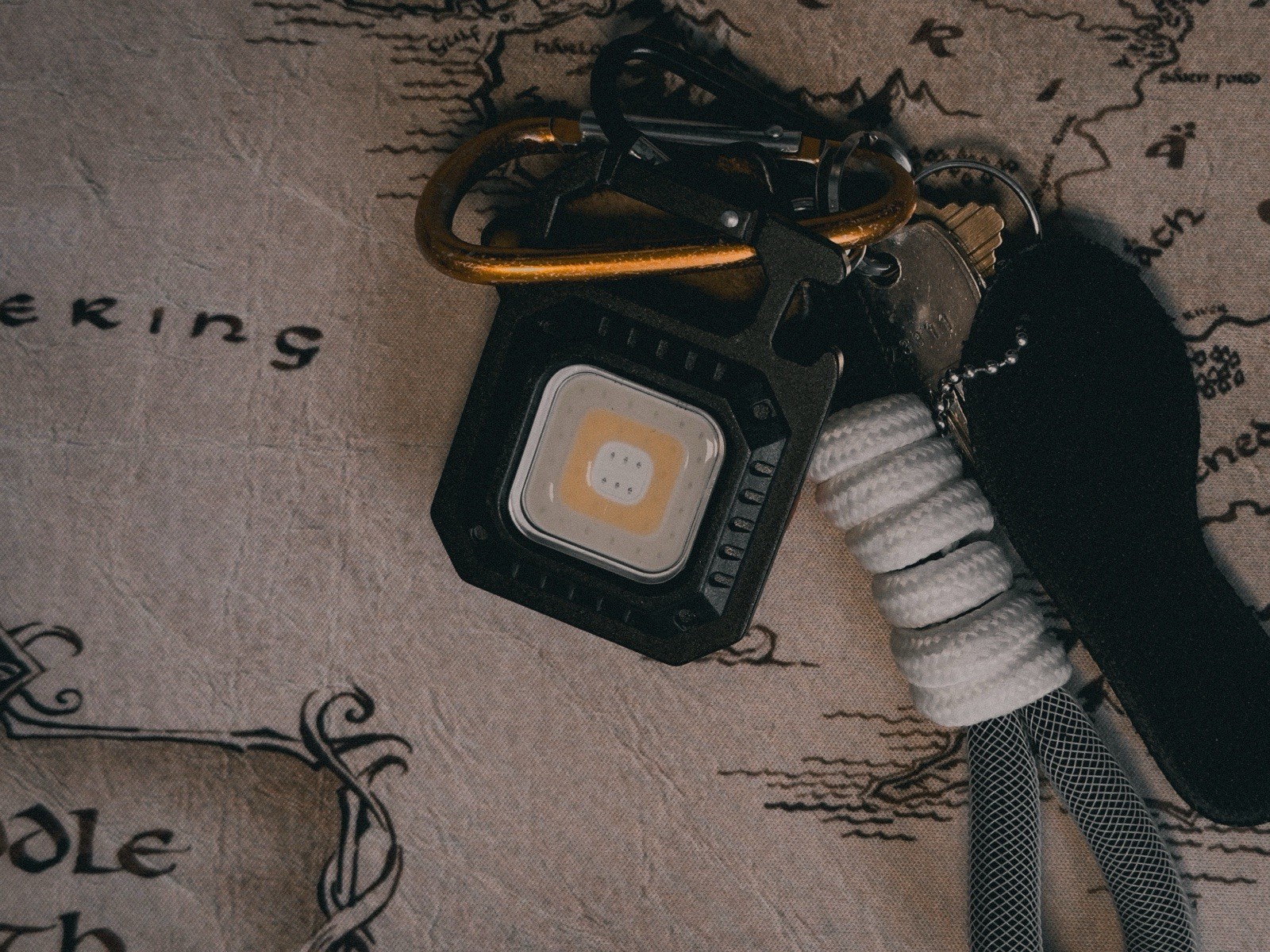 Mini LED Flashlight 800LM USB Rechargeable Magnetic Work Light 7 Modes EDC