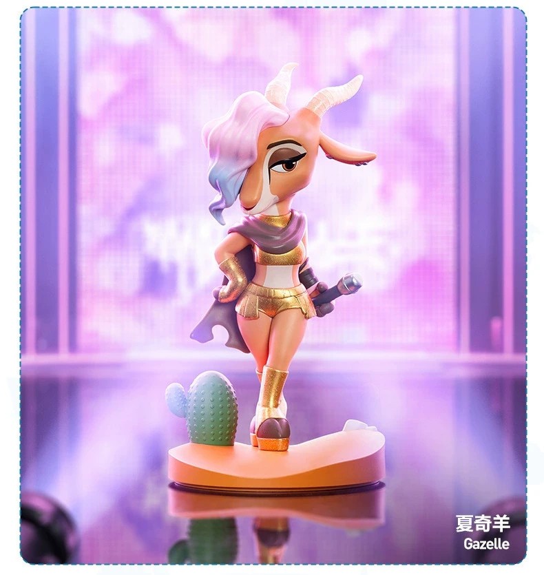 Authentic Gazelle - Disney Zootopia Next Adventure Series Blind Box Figures New