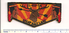 EL-KU-TA  LODGE 520  F4c   FLAP UTAH OA  BSA MINT