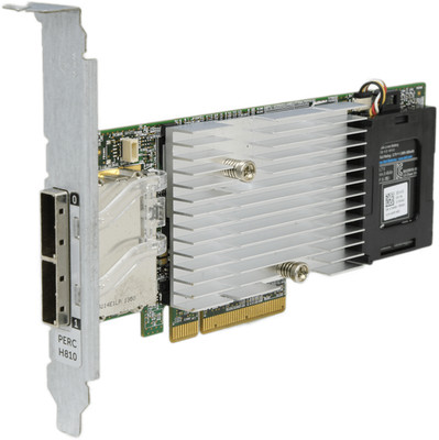 Dell PERC H810 6Gb/s SAS RAID Controller PCIe x8 1GB Cache 0NDD93 +BBU 070K80 FP
