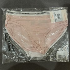 CALVIN KLEIN Girls Large Bikini Modern Cotton Underwear Pink White Gray - 3 Pack