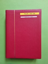 Briefmarken sammlung Polen (1957-98 ) ca.800 Stück, 7 Blocks