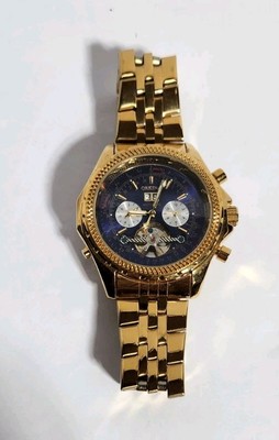 Orkina watch men automatic Water Resistant Gold Color Stainless Steel 