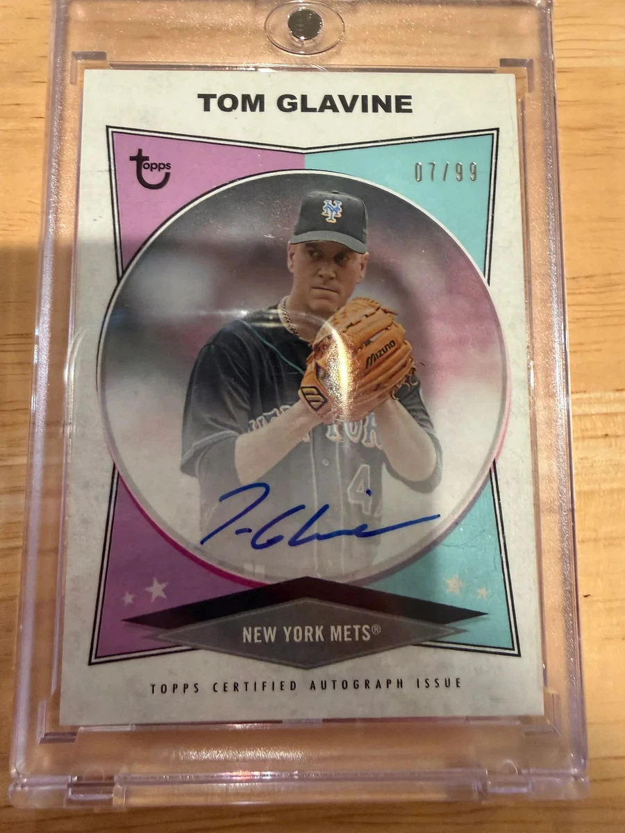 Tom Glavine Baseball New York Mets Sports Trading Cards