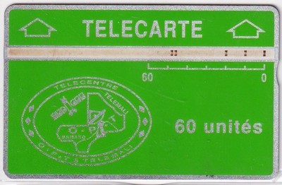 MALI - L & G - GREEN BACKGROUND - 60 UNITS WITH NOTCH - CP 007H - MV MAL-05 USED