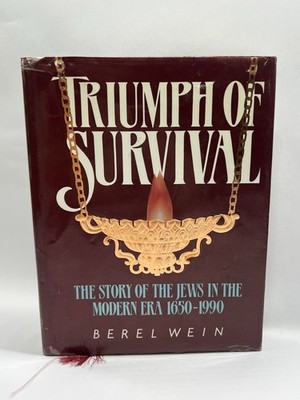 Triumph of Sirvaval Story of the Jews in Modern Era 1650-1990 By Barel Wein