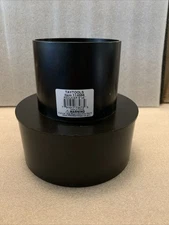 Taytools 6 to 4 Inches Flexible Hose Duct Reducer ABS Plastic with Designed to