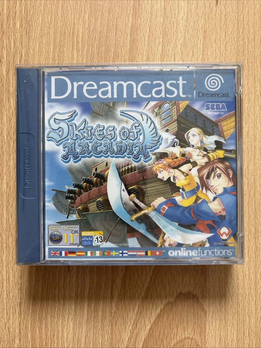 Skies of Arcadia SEGA DreamCast Complet PAL EUR Dream Cast DC