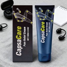 NEW CapsaCare Neuropathy Massage Cream   Soothing Nerve Pain Relief 100g US SHIP