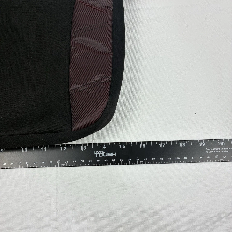Bolsa para laptop Wenger The Angle preta borgonha estojo para computador com alça de ombro - Imagem 3 de 4