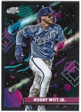 2025 Topps Chrome Cosmic Bobby Witt Jr. #25 - Kansas City Royals