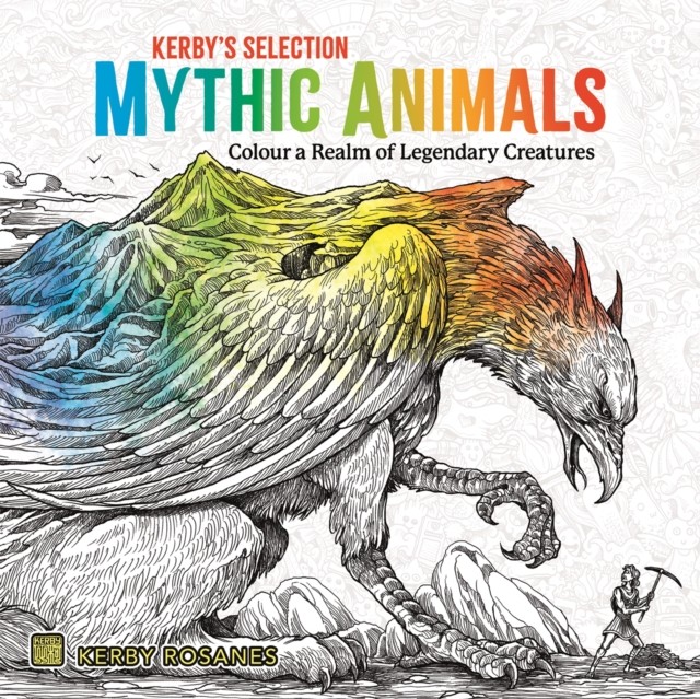 Mythic Animals Colouring Book