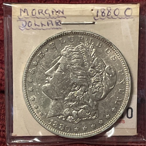 1880-O $1 Morgan Silver Dollar  AU