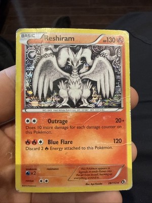 Reshiram #28 from Legendary Treasures ((2013)) – Pokémon card