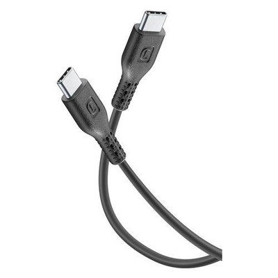 New USB C Cellular Line USBDATACUSBC CK POWER CABLE Cable Black