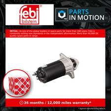 Image of Starter Motor 101580 Febi 6202013 6202016 6202020 6202061 6202064 Quality New