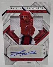 2023 National Treasures Jimmy Crooks Diamond Trio Auto /99 St. Louis Cardinals