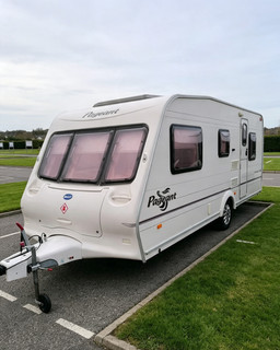 2003 BAILEY PAGEANT AUVERGNE 4 BERTH CARAVAN IN LOVELY CONDITION INSIDE & OUT
