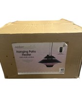 Outdoor Essentials 1500W Hanging Patio Heater Black Remote Control New Boxed