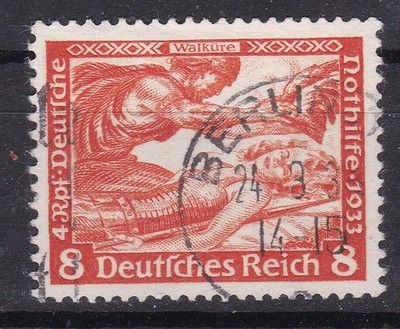 DEUTSCHLAND III. REICH AUS DER SERIE WAGNER GEBRAUCHT DER 8. HERR