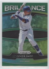 2020 Panini Prizm Brilliance Green Prizm Javier Baez #B-5 5n1