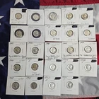 NICE 24 Mercury Dimes $2.40 Face Value 90% Silver Coins Bulk Lot E 1941-1945