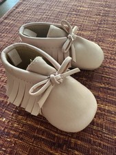 Infant Pink Moccasins size 2