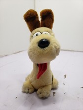 Vintage 1983 Odie Dog Plush Dakin Garfield Cartoon Character Stuffed Animal 11"