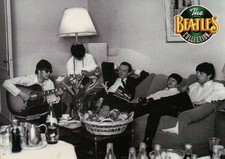 Brian Epstein and the Lads in Paris, January, 1964 --- Beatles Trading Card