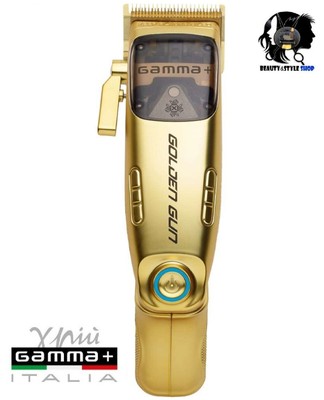 GAMMAPIU GOLDEN GUN CLIPPER CORDLESS BARBER HAIR CLIPPER 