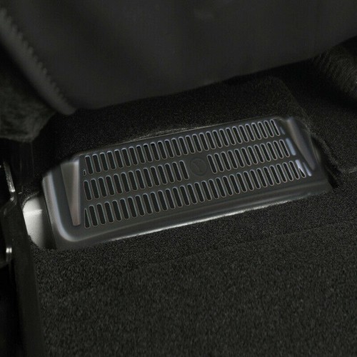 Cubierta de filtro de admisión de ventilación de flujo de protección de aire para asiento de automóvil 2 piezas para Tesla modelo Y - Imagen 7 de 7