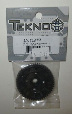 Tekno RC Spur Gear 44t Black Composite TKR5237K Fast - Foto 12