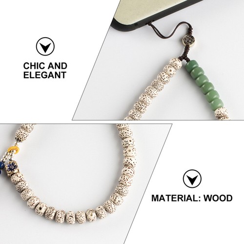 Phone Wrist Strap Beads Phone Lanyard Holder Braided Hand Wrist Straps - 第 12/12 張圖片