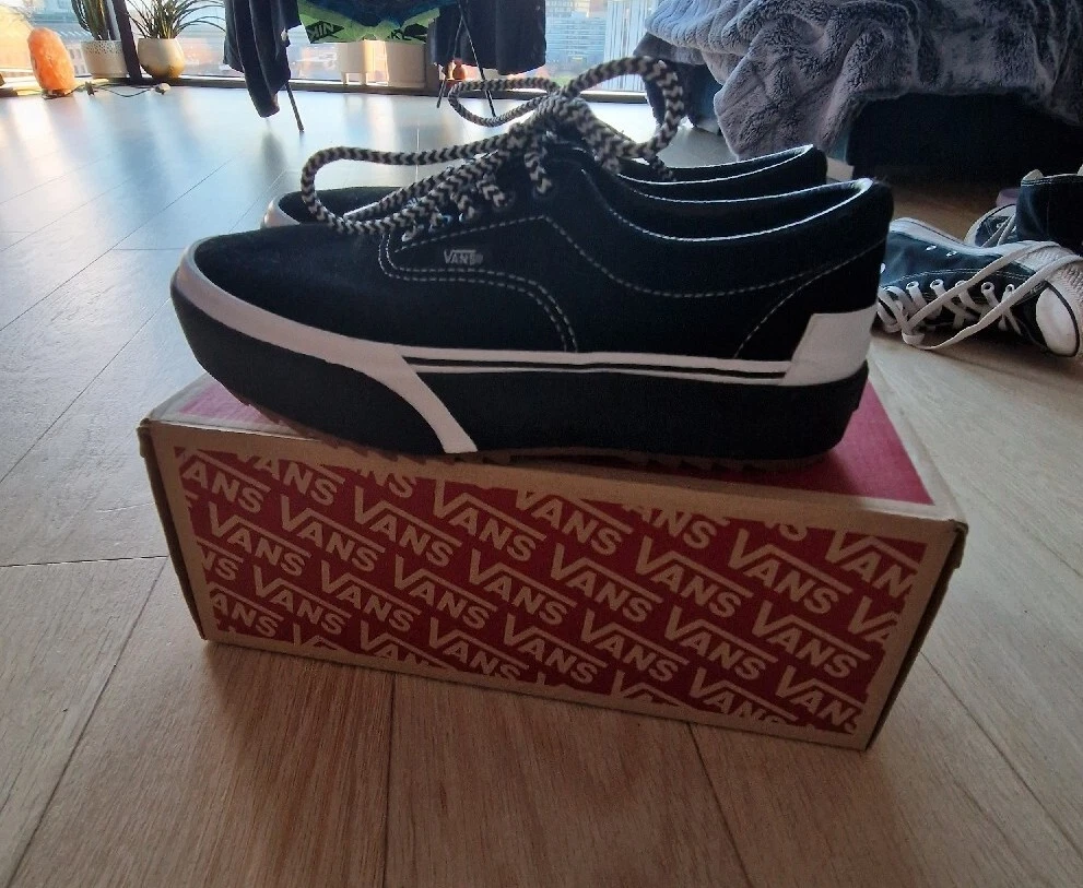 Womans platform cheap vans