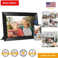 Vibrant HD IPS Interactive Touch Screen Digital Picture Frame - Share Anywhere