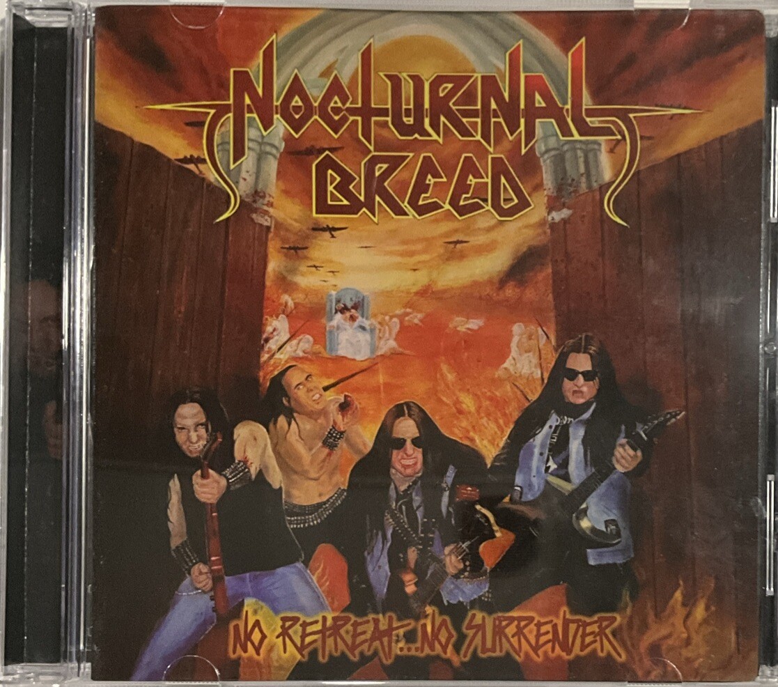 Nocturnal Breed - No Retreat, No Surrender CD 2022 Thrashingfist