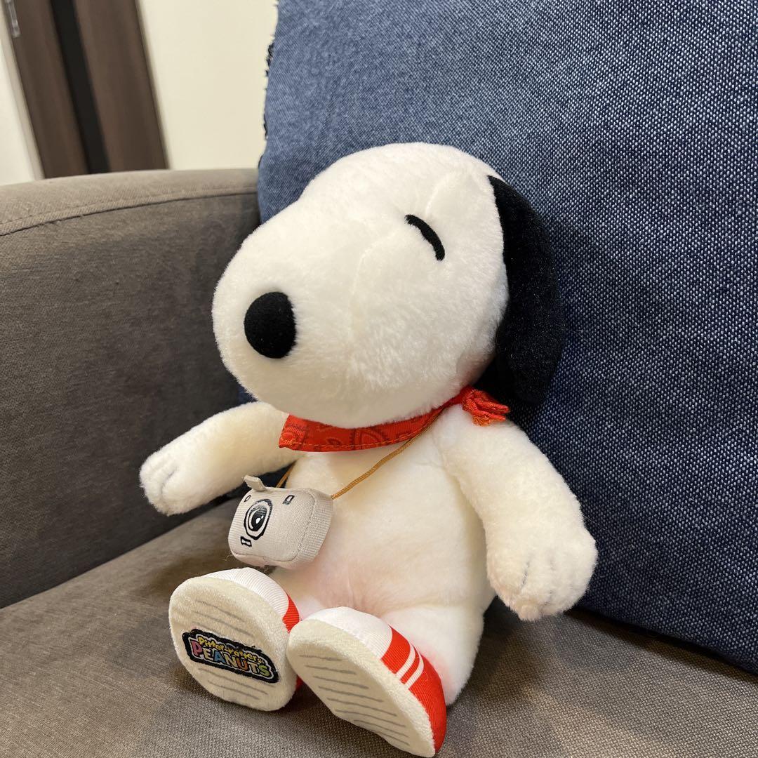 USJ Snoopy Plush Pitter Patter Camera Toy Unused Japan