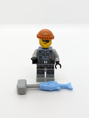 Lot of 3) LEGO Ninjago City Chase Minifigures 70607 Nya Ham Shark