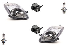 Scheinwerfer passend für Toyota Yaris XP9 12/08- + H4 Links Rechts m. Stellmotor