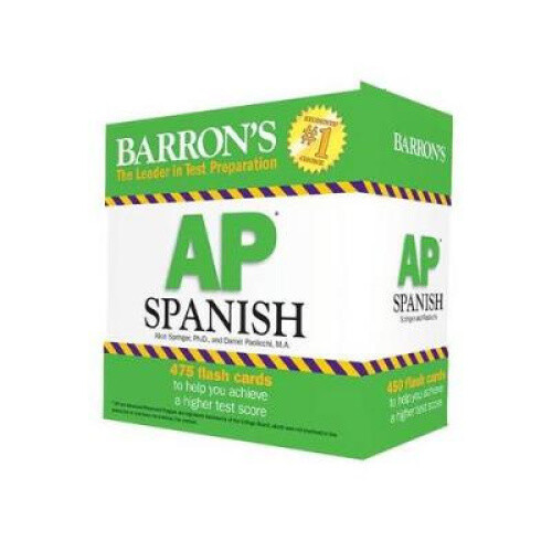 Barron's AP Spanish Flash Cards by Daniel Paolicchi M. a. eBay