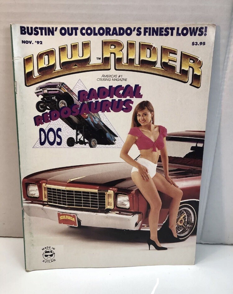 VTG Lowrider Magazine Nov 1992 November 92 W/ centerfold | eBay