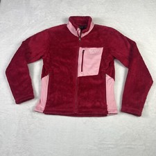 Mountain Hardwear Pink Soft Shell Fleece Lined Fuzzy Jacket Kids Youth Large