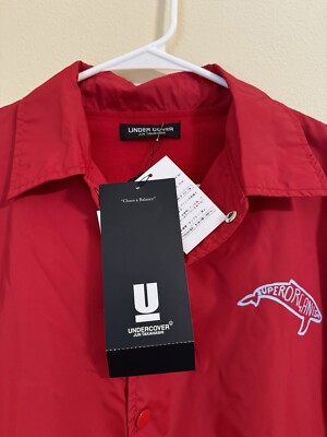 Undercover New Jun Takahashi Superorganism Windbreaker Jacket Red