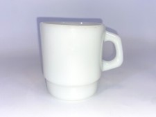 Anchor Hocking Vintage Ovenproof #312 Made in the USA Milk Glass Coffee Cup
