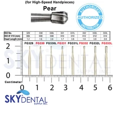 KERR Carbide Burs FG329 FG330 FG331 FG332 FG330L FG331L FG332L FG333L Bur