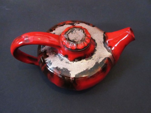 FAT LAVA, 1960er Kult Design! signiertes Künstler-Set mit Tee- und Kaffeekanne - Bild 3 von 20