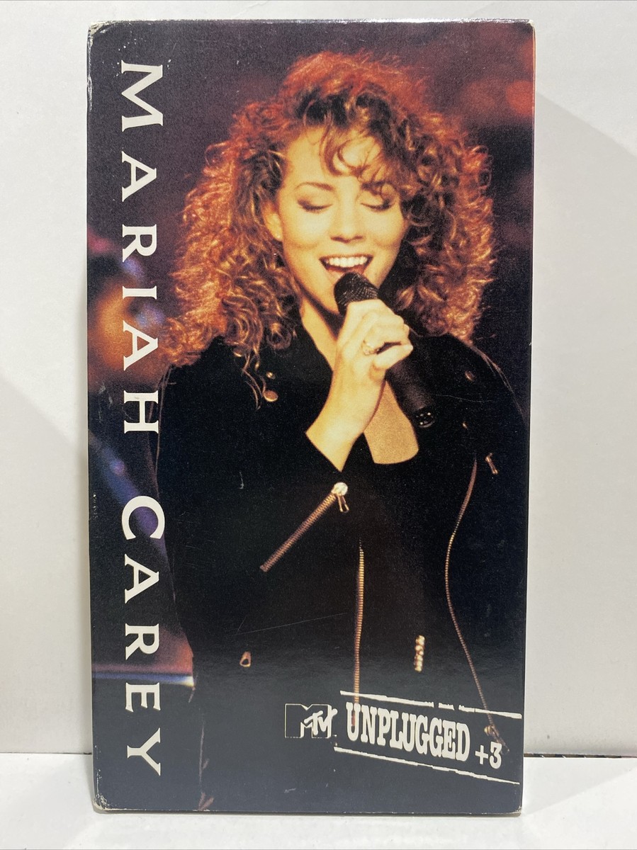 MTV Unplugged + 3 by Mariah Carey (VHS, Jun-1992, Sony Music
