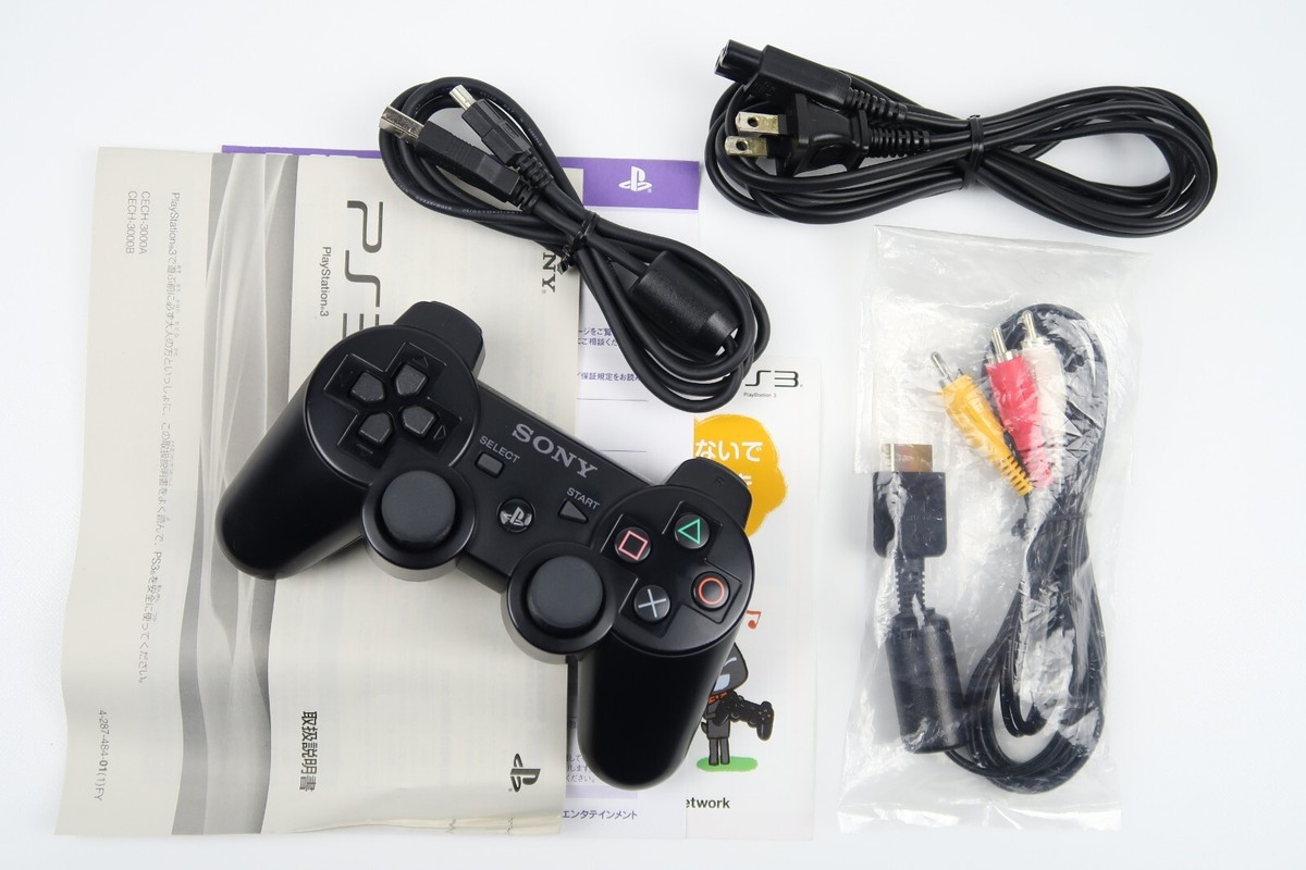 ソニープレーステーション3  CECH-3000A  ワイヤレスコントローラー SONY PS3 CECH-3000A 160GB 本体 中古 純正 コントローラー 1個