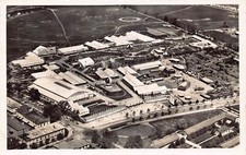 A134 Switzerland 1954 Bern Hospes Aerial View RPPC vintage postcard