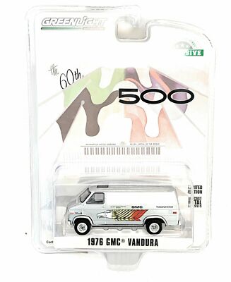 1976 GMC VANDURA SILVER 60TH INDIANAPOLIS 500 MILE 1/64 DIECAST GREENLIGHT 30198
